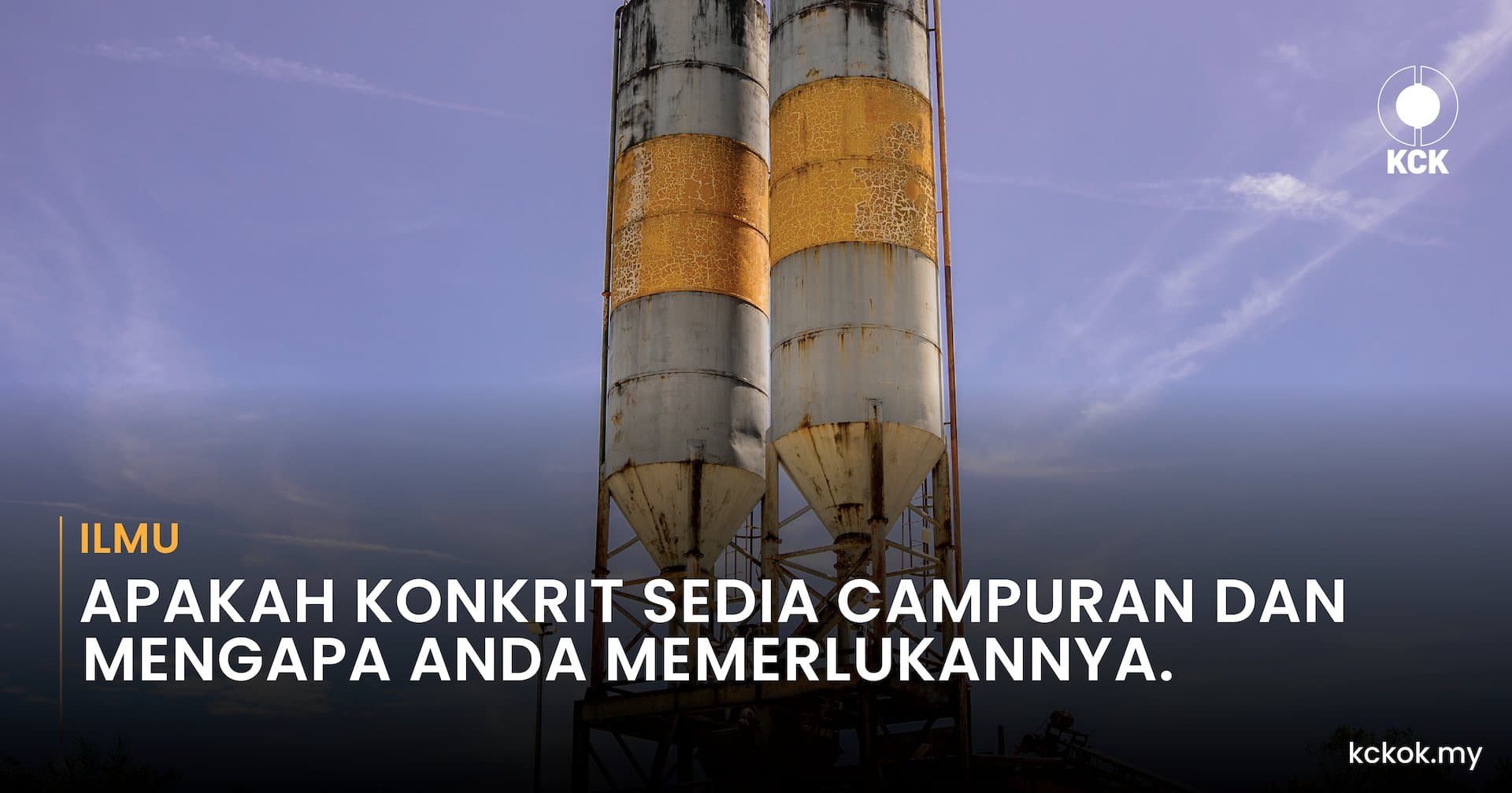 APAKAH KONKRIT SEDIA CAMPURAN DAN MENGAPA ANDA MEMERLUKANNYA?