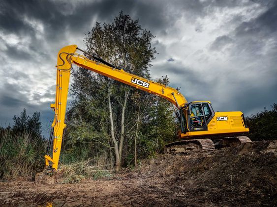 long arm excavator